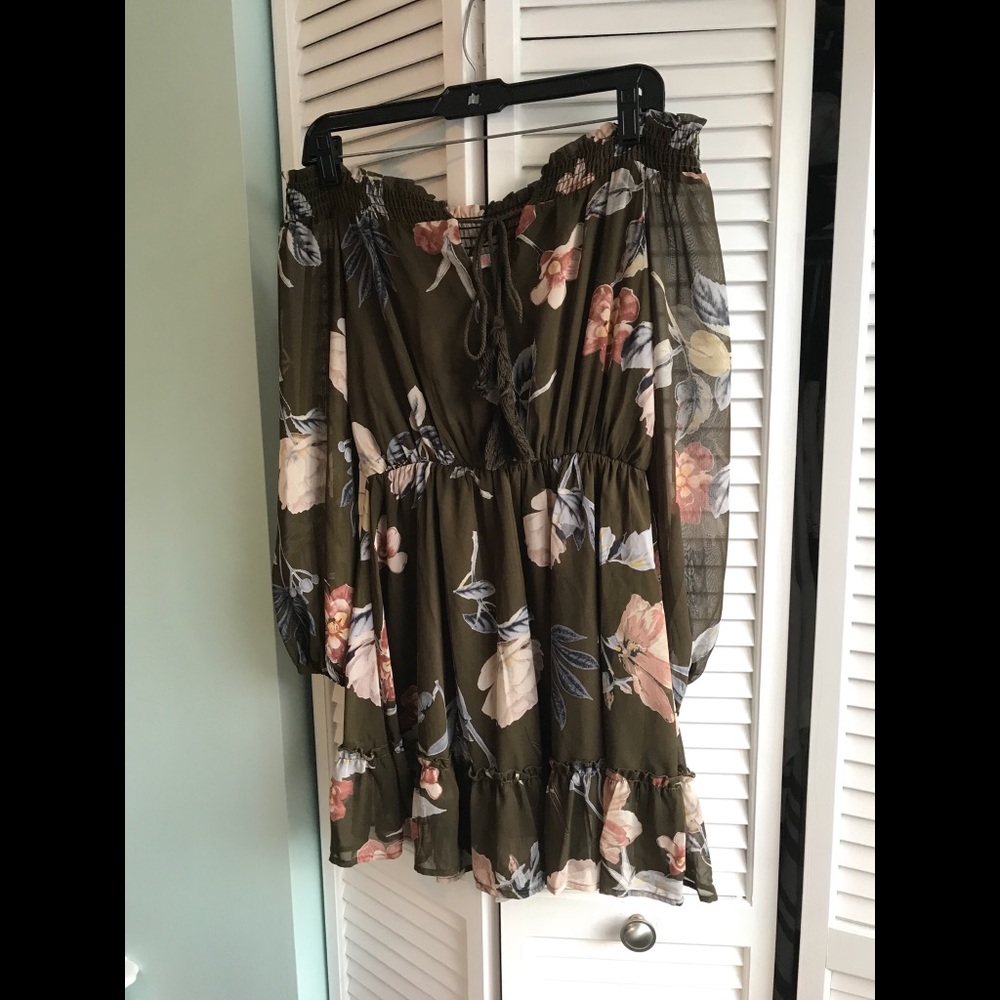 Gianni Bini Off-the-Shoulder Mini Dress